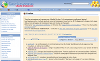 Screenshot of extensions.geckozone.org